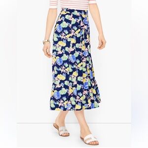 Talbots Floral Print Skirt size 12P